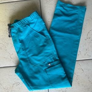 Figs Men's Vibrant Blue Cargo Pants